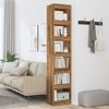 vidaXL Bücherregal/Raumteiler Artisan-Eiche 40x30x198 cm 856813 Bild 3