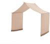 Hausbett >Buche Massiv< in Buche massiv weiß lackiert - 207,5x170x97,5 (BxHxT) Bild 4