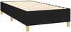Boxspringbett mit Matratze & LED Stoff Schwarz 90x200 cm, Härtegrad: H2 [3135647] Bild 5