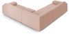 Micadoni Ecksofa Molino 5-Sitzer Boucle Baloo Puderrosa Bild 3