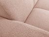 Micadoni Ecksofa Molino 5-Sitzer Boucle Baloo Puderrosa Bild 4