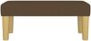 vidaXL Sitzbank Dunkelbraun 70x30x30 cm Stoff 346627 Bild 3