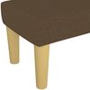 vidaXL Sitzbank Dunkelbraun 70x30x30 cm Stoff 346627 Bild 5