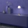 Herstal Gil il Grande Tischleuchte messing satiniertes Glas G9 Bild 2