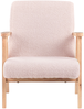 Kindersessel LINDE Bouclé Pastellrosa Bild 5