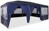 vidaXL Party-Zelt Blau 600 x 400 x 266 cm Polyethylen 42003434 Bild 3