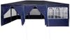vidaXL Party-Zelt Blau 600 x 400 x 266 cm Polyethylen 42003434 Bild 5