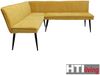HTI-Living Eckbank Eckbank 154 x 195 cm Mesilla kurzer Schenkel links (Stück, 1-St, 1 Eckbank), Sitzbank Polsterbank Bild 3