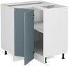 Eckunterschrank R-Line Blau-Grau 75.6 cm , AP Anthrazit Vicco Bild 4