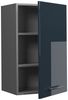 Hängeschrank Fame-Line Dunkelblau Hochglanz 45 cm Vicco Bild 4