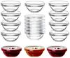 BigDean 18x Dipschalen Ø 6 cm aus gehärtetem Glas 30ml - Für Dip, Marmelade, Konfitüre - Stapelbar - Für Spülmaschine & Mikrowelle - Mini Soßen-Schalen für Tapas, Ketchup & Buffet Bild 2
