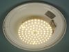 LED-Deckenleuchte rund, Opalglas matt, Dekorring Messing poliert, Ø 30cm Bild 2