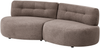 Sofa 3-Sitzer LAERDAL Bouclé Taupe Bild 5