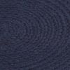 vidaXL Tischsets 6 Stk. Marineblau 38 cm Rund Baumwolle 133851 Bild 3