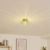 Lindby Deckenleuchten Hildur, Glas Grün IP20, 1 x 15 W LED Bild 3