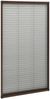 vidaXL Insektenschutz-Plissee für Fenster Aluminium Braun 80x160 cm 148658 Bild 3