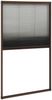 vidaXL Insektenschutz-Plissee für Fenster Aluminium Braun 80x160 cm 148658 Bild 2