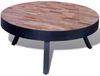 Couchtisch, Sofatisch Rund Altholz Teak Bild 3