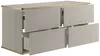 Vente-unique - KELIZA Waschbeckenmöbel Holz, Platte Beige - B 47 cm x H 54 cm x L 120 cm Bild 4