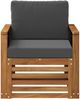 vidaXL Outdoor Mittelsofa Natur 3438901 Bild 3
