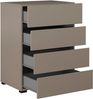 OTTO home Kommode Cross,Breite 60 cm, moderne grifflose Sideboard,4 Schubkästen, Schubladenschrank mit viel Stauraum, Flur Highboard Bild 4