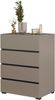 OTTO home Kommode Cross,Breite 60 cm, moderne grifflose Sideboard,4 Schubkästen, Schubladenschrank mit viel Stauraum, Flur Highboard Bild 3