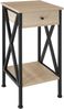 tectake Beistelltisch Dayton (1-St, 1 tlg), Stilvoller Beistelltisch im kantigen Industrie-Look Bild 3
