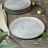 Moritz & Moritz TERRA 6tlg Dinnerteller Grau Bild 2