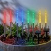 Acht LED Außen Steckleuchten mit Farbwechsler Bild 4