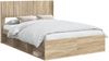 vidaXL Bettgestell mit Stauraum und Kopfteil Sonoma-Eiche 140 x 200 cm 3414205 Bild 2