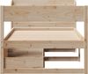 vidaXL Massivholzbett ohne Matratze 90x190 cm Kiefer 3307143 Bild 4