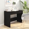 vidaXL Schreibtisch Schwarz 101x50x76,5 cm Holzwerkstoff 809558 Bild 3