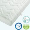 Matratze 140x200, Taschenfederkernmatratze H3 H4, Höhe ca. 22cm, 7 Zonen TFK Wendematratze 140x200cm mit hochwertigem Greenfirst® Bezug Bild 4