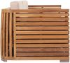 Outdoor Sofa Picardie 3-Sitzer Teak Massivholz Bild 2