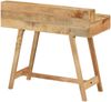 vidaXL Schreibtisch 100x45x90 cm Raues Massives Mangoholz 328269 Bild 4