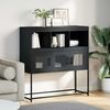 vidaXL Sideboard Anthrazit 100,5x39x107 cm Kaltgewalzter Stahl 853418 Bild 3