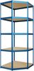 CLP 3er Regalsystem,blau Bild 5