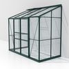 Vitavia Anlehngewächshaus Ida 3300 BxT 255x132 cm 3,3m² ESG Glas Alu smaragd Bild 5