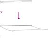 vidaXL Ausziehbare Markise Orange und Braun 300 x 250 cm 3329945 Bild 5