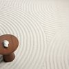 Vimoda Designteppich hoch/tief Motiv, Kurzflor Teppich Creme, Uni, Rechteckig, Höhe: 10 mm, Teppich Boho Design, Wohnzimmer, Schlafzimmer& Küche Bild 4