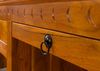 Schreibtisch Akazie 140x64x80 honig lackiert OXFORD #0511 Bild 5