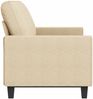 vidaXL 3-Sitzer-Sofa Creme 180 cm Stoff 359401 Bild 4