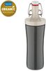 Koziol Trinkflasche Plopp To Go, Wasserflasche, Kunststoff-Holz-Mix, Nature Ash Grey, 425 ml, 7796701 Bild 2