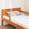 vidaXL Bettgestell mit erweiterbarer Matratze Braun 80 x 200 cm 3385951 Bild 4