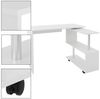 ML-DESIGN Schreibtisch Eckschreibtisch drehbar 90° mit 4 leichtgängige Rollen Computertisch, Arbeistisch Bürotisch PC Tisch Winkelschreibtisch L-Form 150 x 88 x 75 cm Bild 3