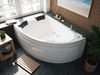 Whirlpool Royal XL Ultra 180cm links Made in Germany 89 Düsen & LED mit Armatur : Mit Armaturen Bild 3