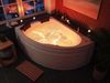 Whirlpool Royal XL Ultra 180cm links Made in Germany 89 Düsen & LED mit Armatur : Mit Armaturen Bild 2