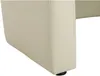 Vente-unique - JOVANA Sessel Kunstleder Beige - B 64 cm x H 74 cm x L 65 cm Bild 5