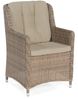 Sonnenpartner Garten-Sessel Avatar Aluminium mit Polyrattan rustic-stream Gartenstuhl Hochlehner Bild 3
