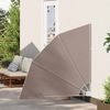 vidaXL Balkon Sichtschutz 140 x 140 cm Polyester Taupe 42000927 Bild 3